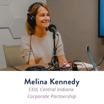 Melina Kennedy appears on AgriNovus Indiana podcast.