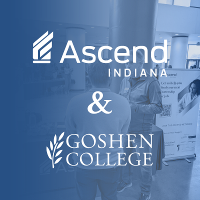 Goshen College partners with Ascend Indiana to help students with career and internship searches while providing one-on-one support